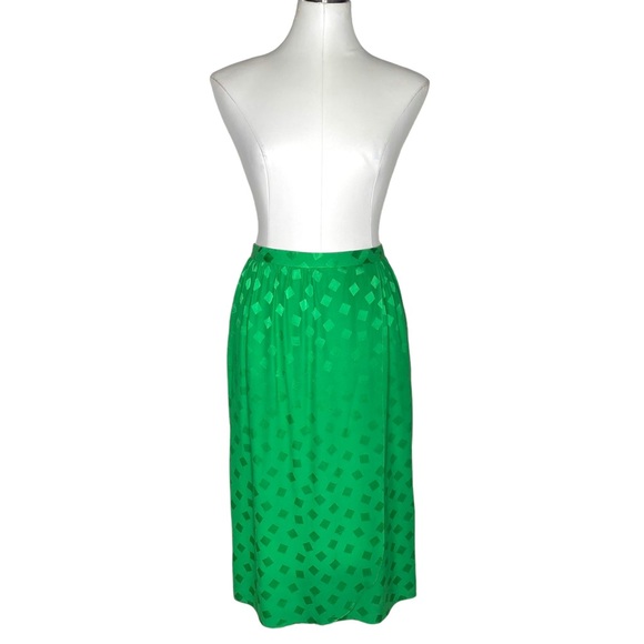 Vintage Levirno Verna Faux Wrap Midi Skirt - Picture 2 of 11